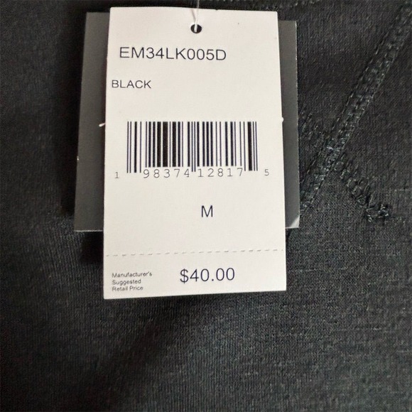 Eddie Bauer Men's Black Crewneck Sweatshirt Size M Long Sleeve Casual - Picture 4 of 8